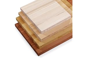 LAMO Manufaktur Encimera para Lavabo Encimera de Baño Estante de Baño Tablero de Pared para Lavabo, 80x50 cm (LxA), Color Natural, Sin Accesorios de Montaje, LWPG-01-A-002-CG