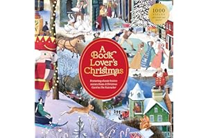 LAURENCE KING A Book Lover´s Christmas: A 1000-piece jigsaw puzzle