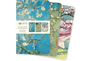 FLAME TREE GIFT Vincent van Gogh: Blossom Set of 3 Mini Notebooks (Mini Notebook Collections)