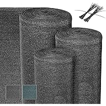 Buy Sol Royal Shade Net SG 80 - Shading Net 165 G/m² - UV Shade 5000 X 150 Cm Shading Fabric Green Privacy Screening Hdpe With Cable Ties For Greenhouse Garden Fence Balcony