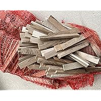 Anzündholz Eiche 28 kg - Brennholz Anzünder für Grill, Ofen, Kamin, sehr trocken