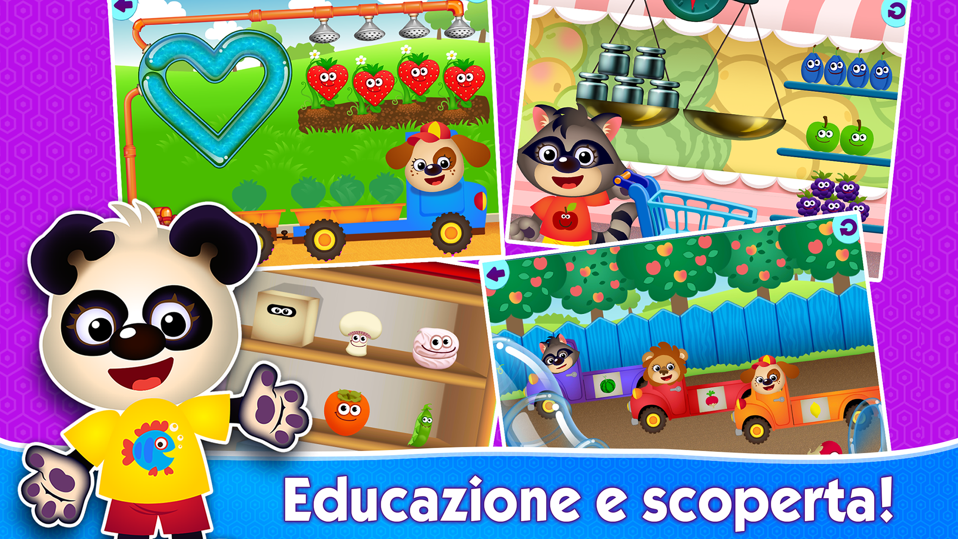 Funny FOOD 2! Giochi Educativi per Bambini 3 anni!: Amazon.it: Appstore