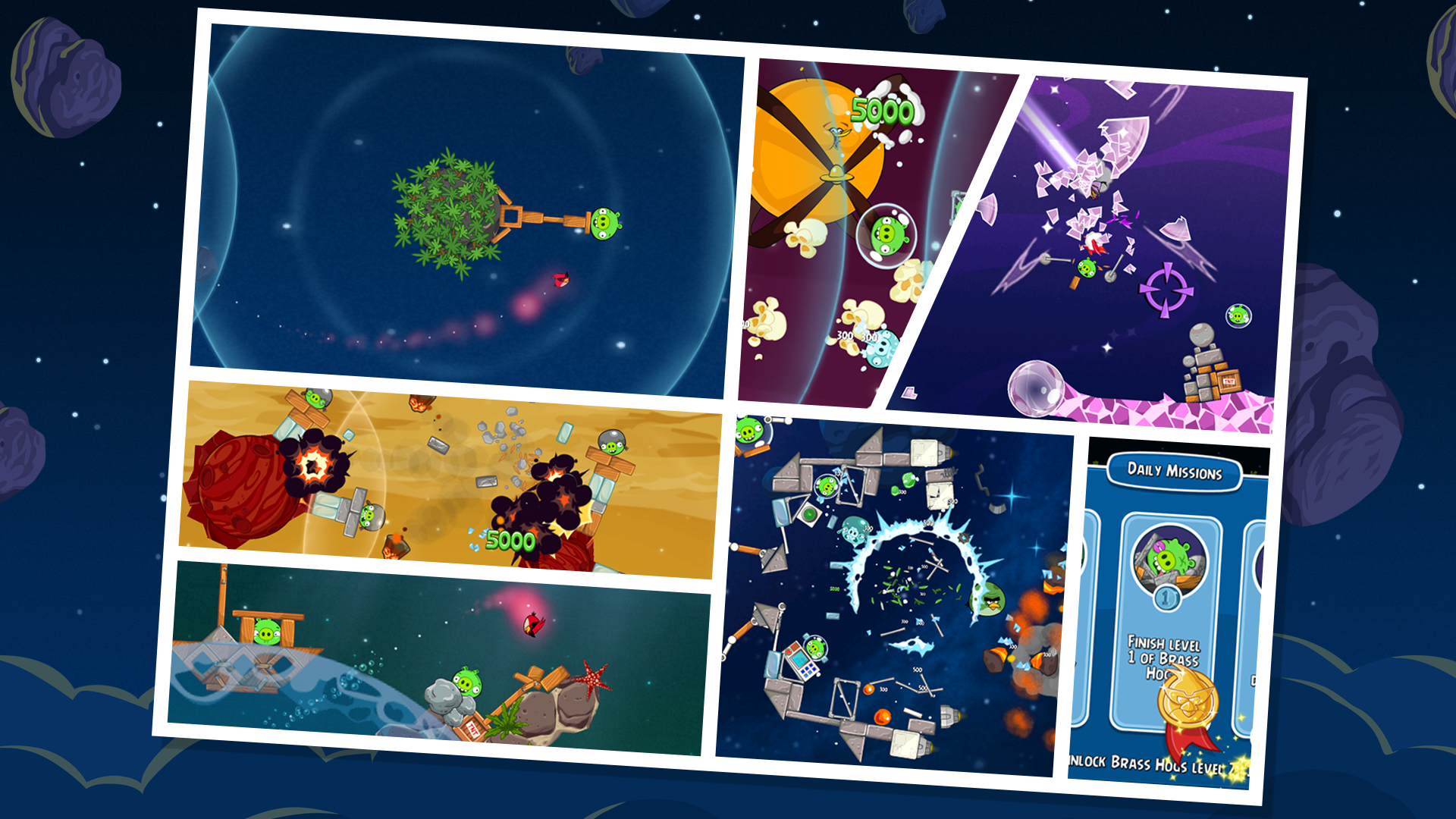 Angry Birds Space (Ad-Free) Screenshot