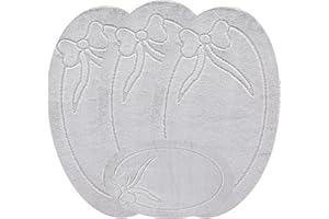 Emmahome ROMANY GYPSY WASHABLE 4PCS MAT/RUG SET, CARAVAN/MOBILE HOME MEDIUM SIZES, 75X125CM, ULTRA SOFT MICROFIBRE YARN, Mira (Grey)