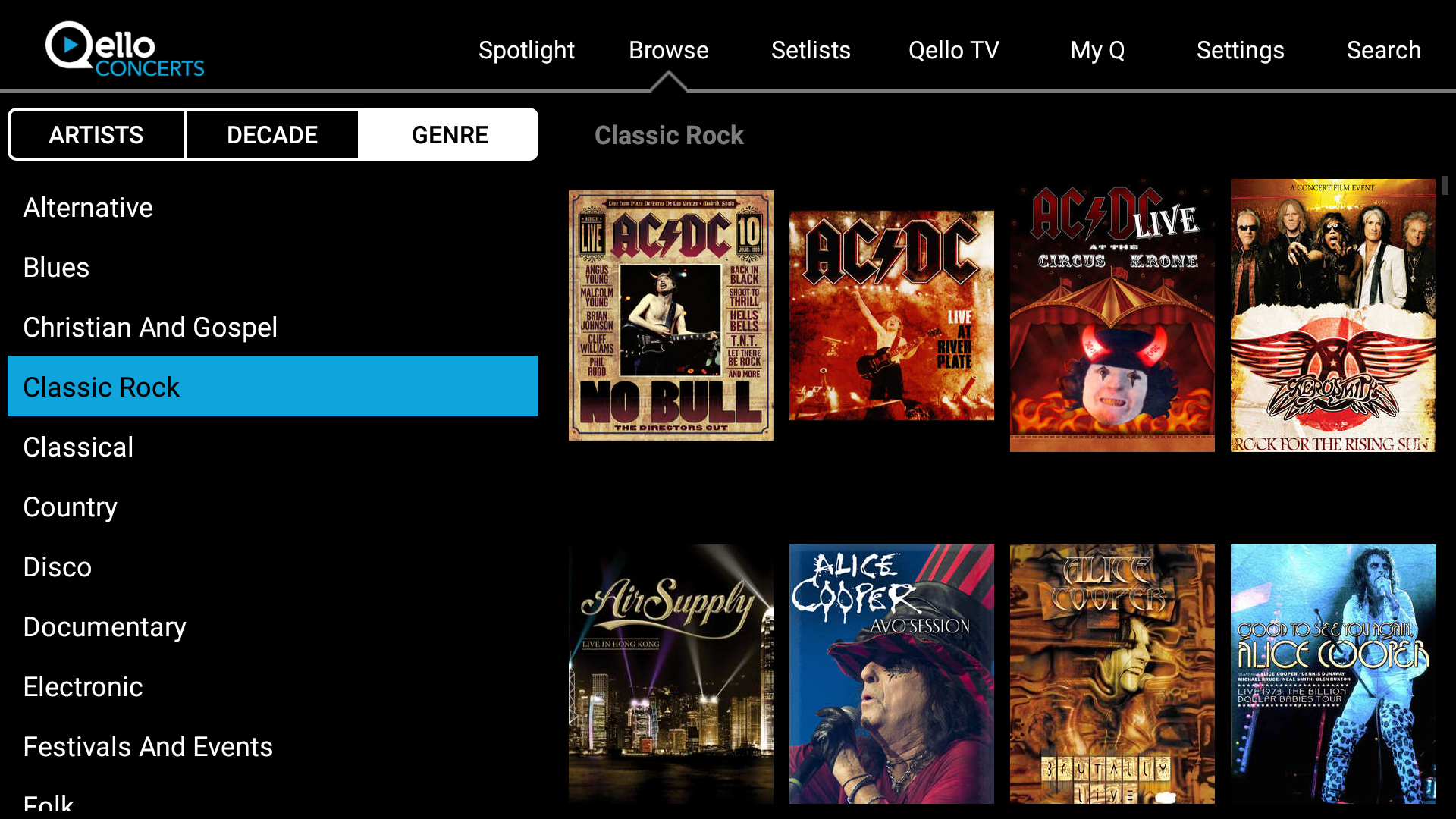 Stingray Qello Amazon.de Apps für Android