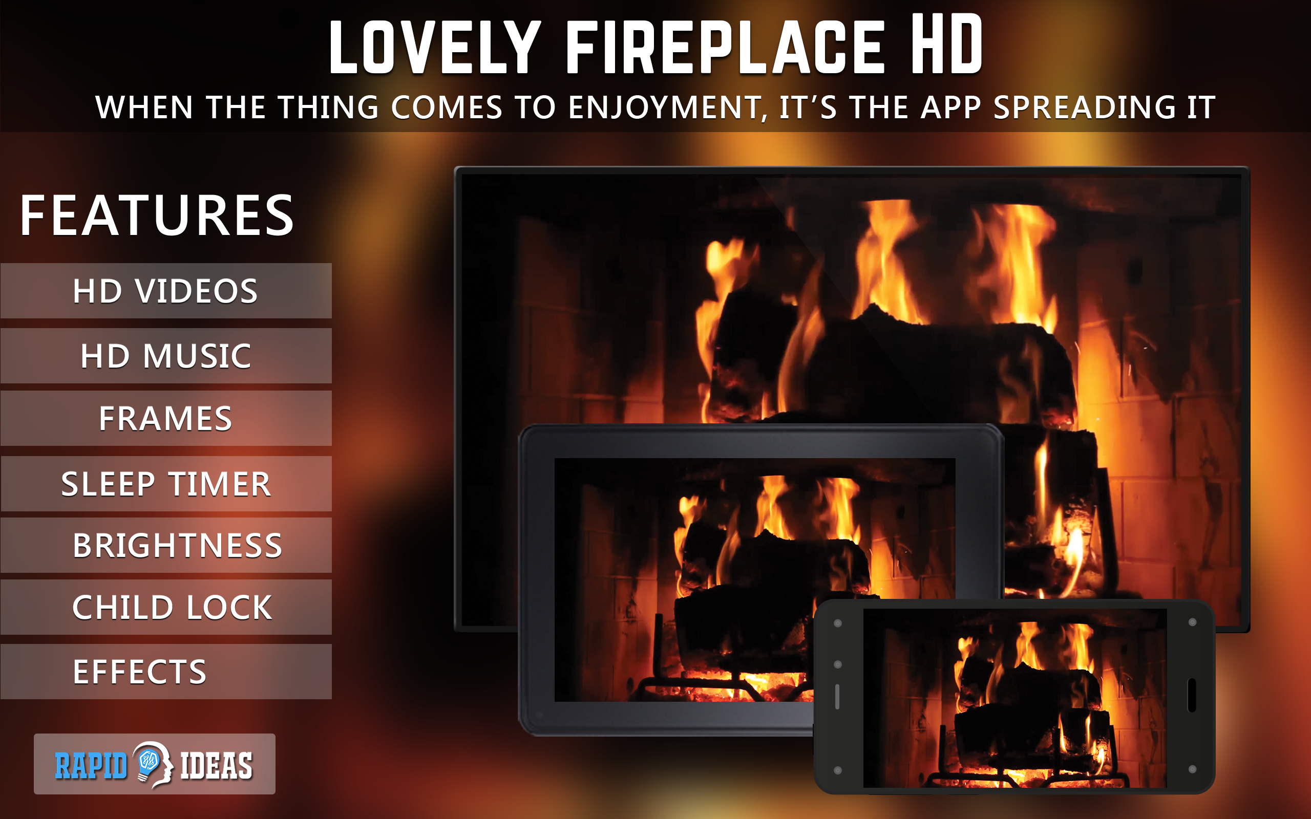 Lovely Fireplace Hd Wallpaper Themes Amazon Co Uk Appstore