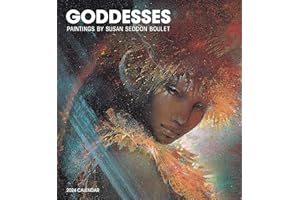 POMEGRANATE Goddesses: Paintings by Susan Seddon Boulet 2024 Wall Calendar
