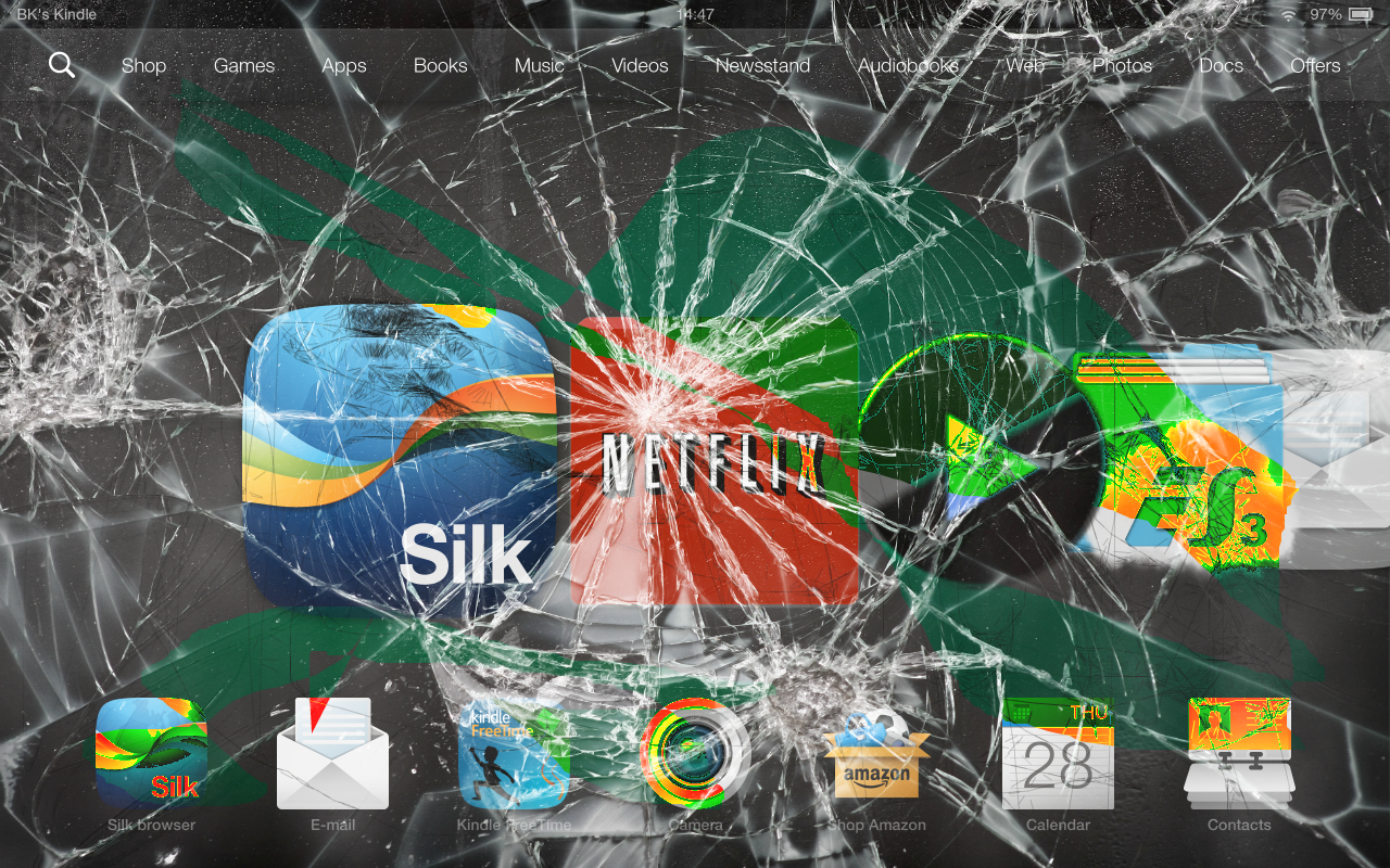 Mega Broken Screen Prank Deluxe Amazon.co.uk Appstore for Android