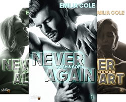 Never Again Reihe (Reihe in 3 Bänden) von  Emilia Cole