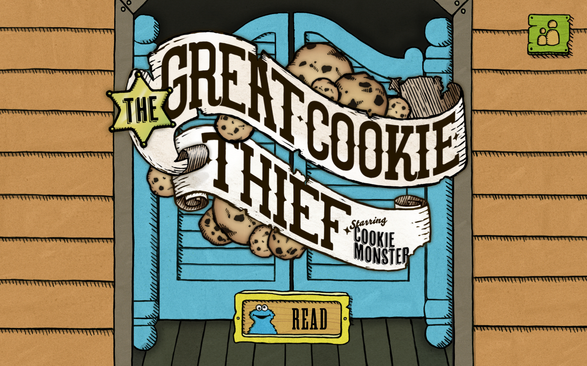 The Great Cookie Thief... A Sesame Street App Starring Cookie Monster