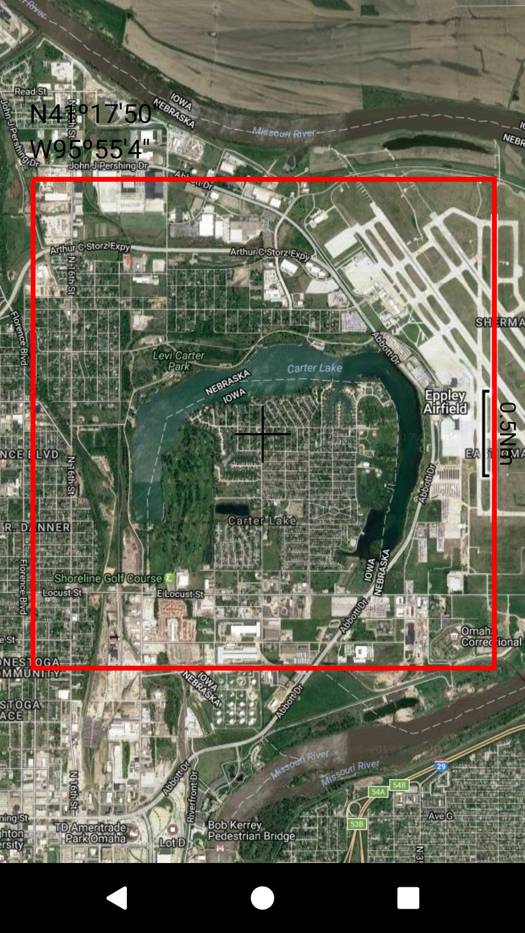 Carter Lake IOWA GPS Map Amazon.de Apps für Android