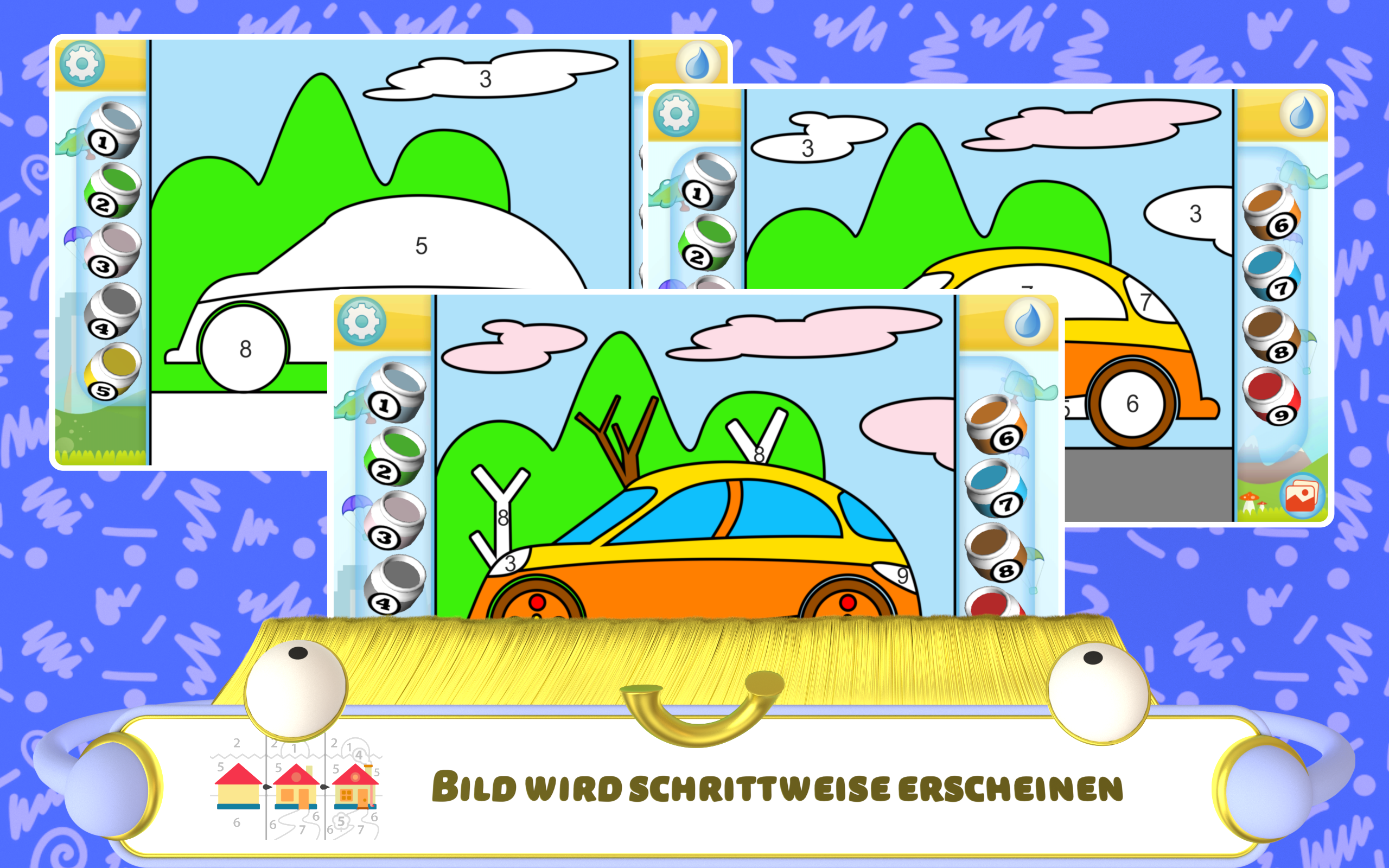 Malen nach Zahlen - Auto: Amazon.de: Apps für Android