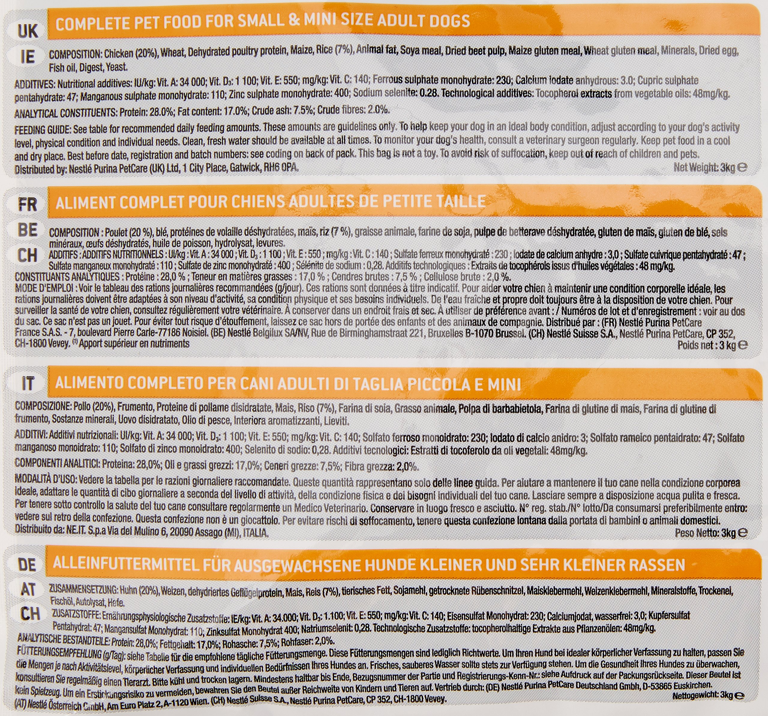 Purina-ProPlan-PURINA-Pro-Plan-Small-Mini-Adult-avec-OPTIBALANCE-Riche-en-Poulet-3-KG-Croquettes-pour-Petits-Chiens-Adultes