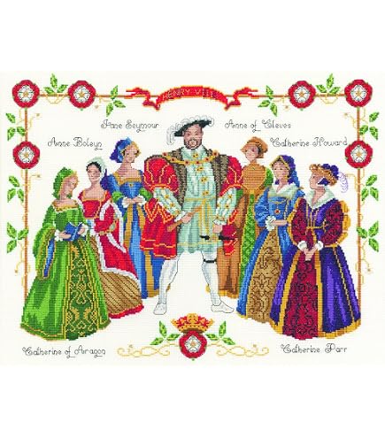 Bothy Threads Kreuzstich-Set 'Kleines Flüstern' – Mit Stoff, Garn & Nadel, 26x26 Cm, Zählmuster