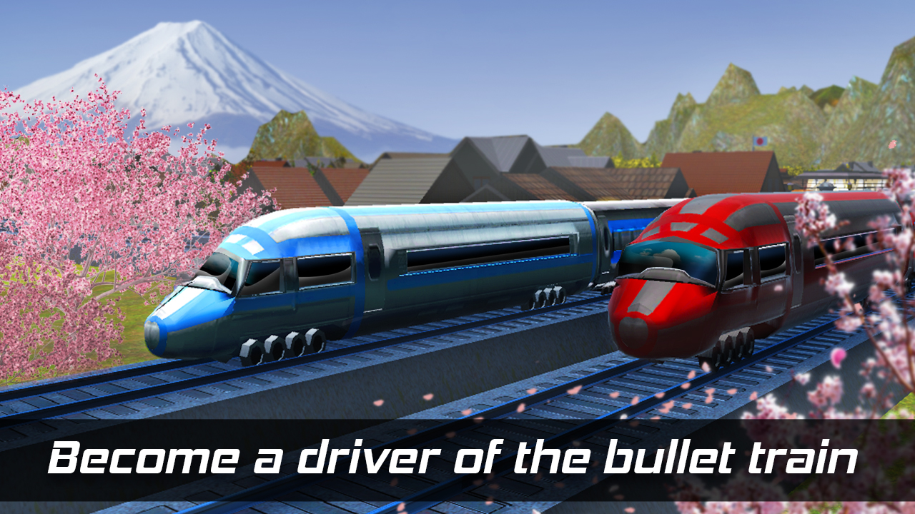 Japan Bullet Train Simulator Passenger Picking Game Train Delivery Driving Wagon Railway