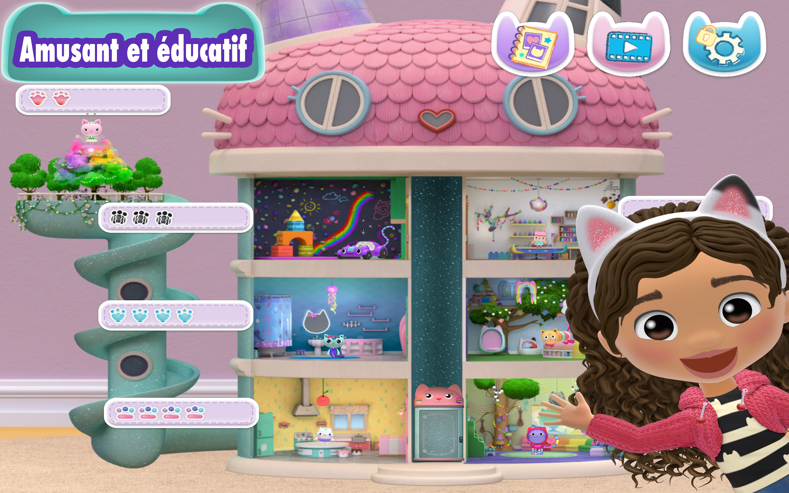 Gabby Et La Maison Magique Jouet Gabby's Dollhouse PLAYSET DELUXE Pièce De Jeu Avec Figurine Et Accessoires  Tirée Du Dessin Animé Gabby Et La Maison Magique Jouet Enfant |  siapp.cuaed.unam.mx