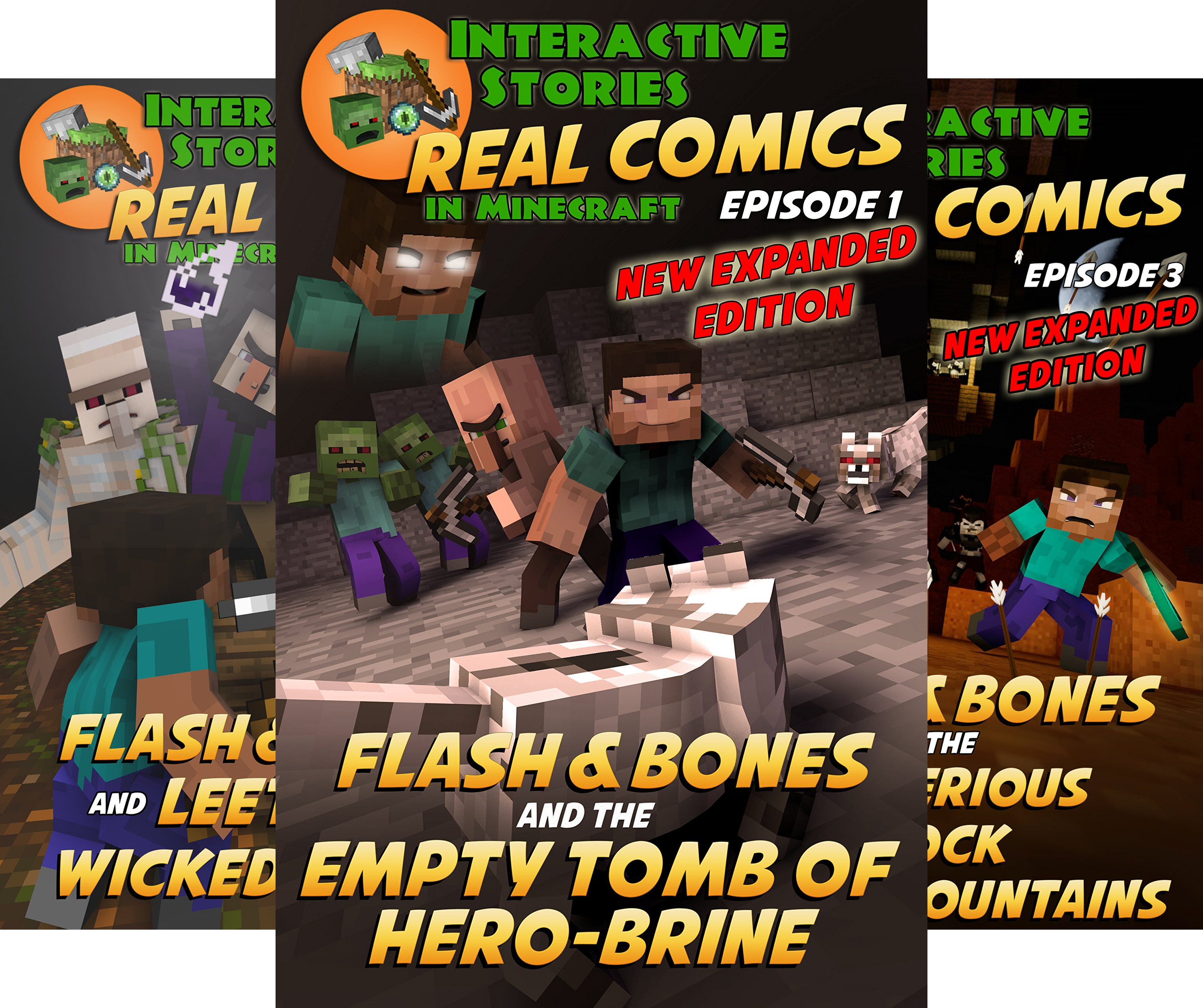 Download Real Comics in Minecraft - Flash and Bones (25 Book Series) Download Real Comics in Minecraft - Flash and Bones (25 Book Series)