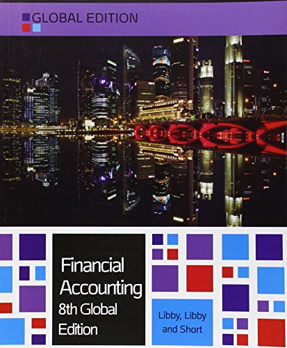 Financial Accounting 8e By Patricia Libby [Paperback]