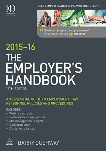 The Employer's Handbook 2015-16 Cushway, Barry