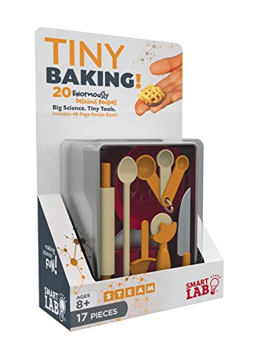 Tiny Baking! 20 Enormously Delicious Recipes - Big Science. Tiny Tools. Includes 48-Page Recipe Boo