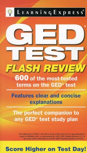 GED Test Flash Review Learning Express LLC