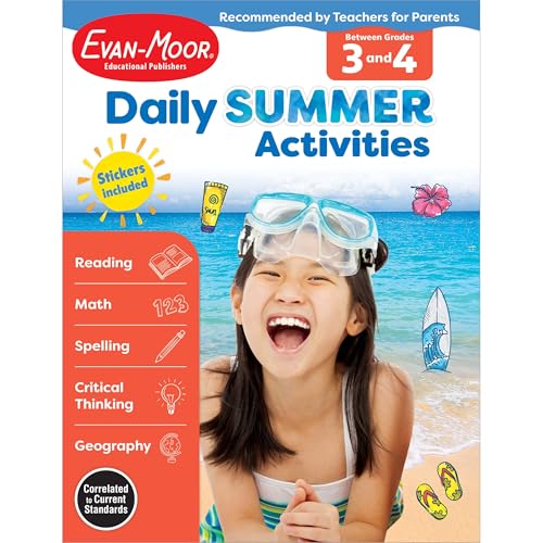 Daily Summer Activities  Moving from 3rd Grade to 4th Grade  Grades 3 4