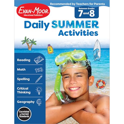 Daily Summer Activities  Moving from 7th Grade to 8th Grade  Grades 7 8