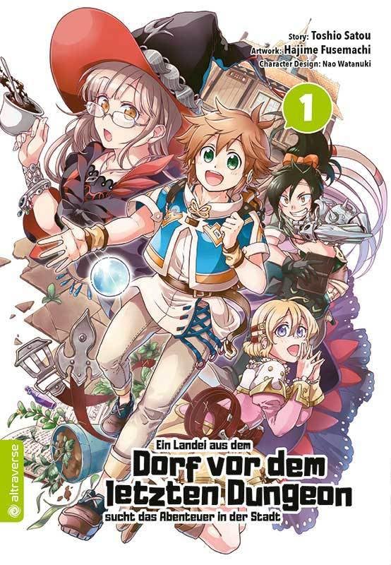Ein Landei aus dem Dorf vor dem letzten Dungeon sucht das Abenteuer in der Stadt - Mehr Infos/Bestellen