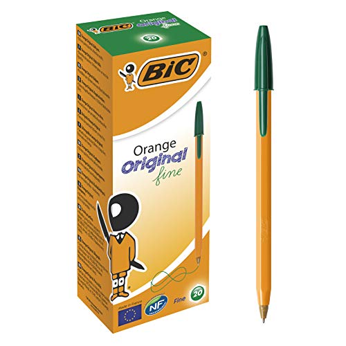 BIC 20 długopisów zielonych