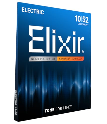 Elixir NANOWEB 10-52 struny do gitary elektrycznej
