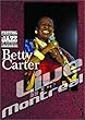 Betty Carter : Live in Montreal - DVD