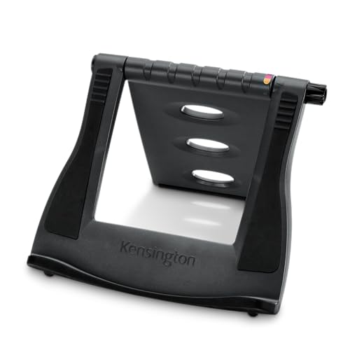 Kensington Supporto Ergonomico di Raffreddamento per Laptop Smartfit Easy Riser, per laptop da 12a 17, Grigio, 60112