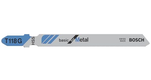 Bosch 5x T 118 G Basic for Metal – brzeszczoty do wyrzynarki | 3.10€ | 2 x brzeszczot do piły szablastej S 922AF Flexibl...