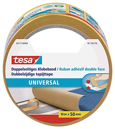 Tesa Taśma Dwustronna, biała, 10m x 50mm MWZ 20/100