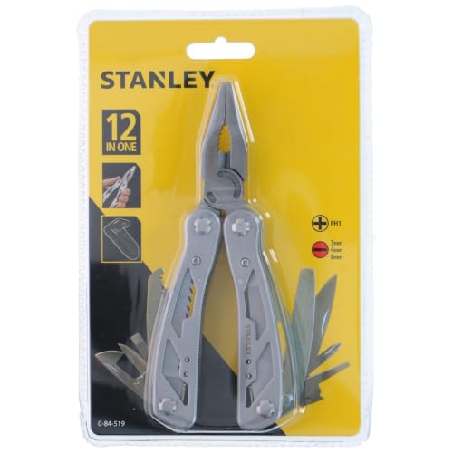 Stanley 0-84-519 Narzędzie Wielofunkcyjne Srebrny 12 funkcji multitool