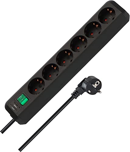 Brennenstuhl Eco-Line listwa zasilająca z 6 gniazdami | €6,14