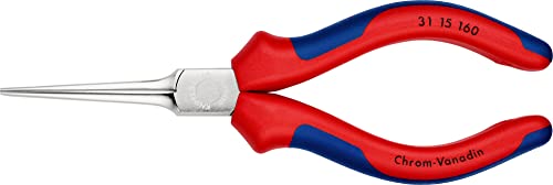 KNIPEX Szczypce chwytające (szczypce chwytające wydłużone) chromowany z osłonkami wielokomponentowymi 160 mm, 31 15 160