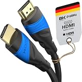 KabelDirekt HDMI Cable 8K/4K - 2m Ultra High Speed 48Gbps
