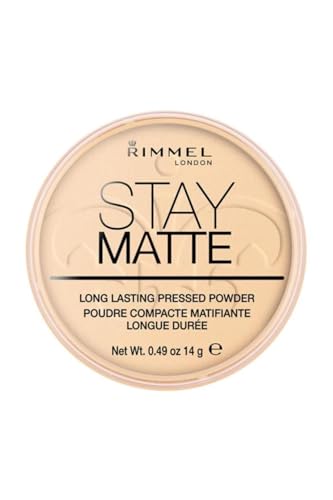 Rimmel Stay Matte Puder Matujący 001 Transprarent