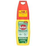 Autan Tropical Pumpspray 100 ml – Insektenschutz für heimische und tropische Mücken, für Körper und Gesicht