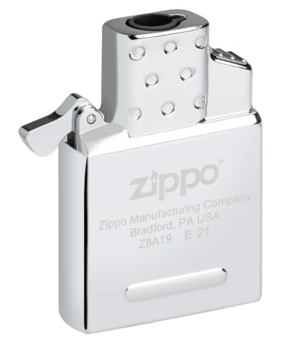 Wkład gazowy do zapalniczek z pojedynczym niebieskim płomieniem Zippo, na butan, srebrny