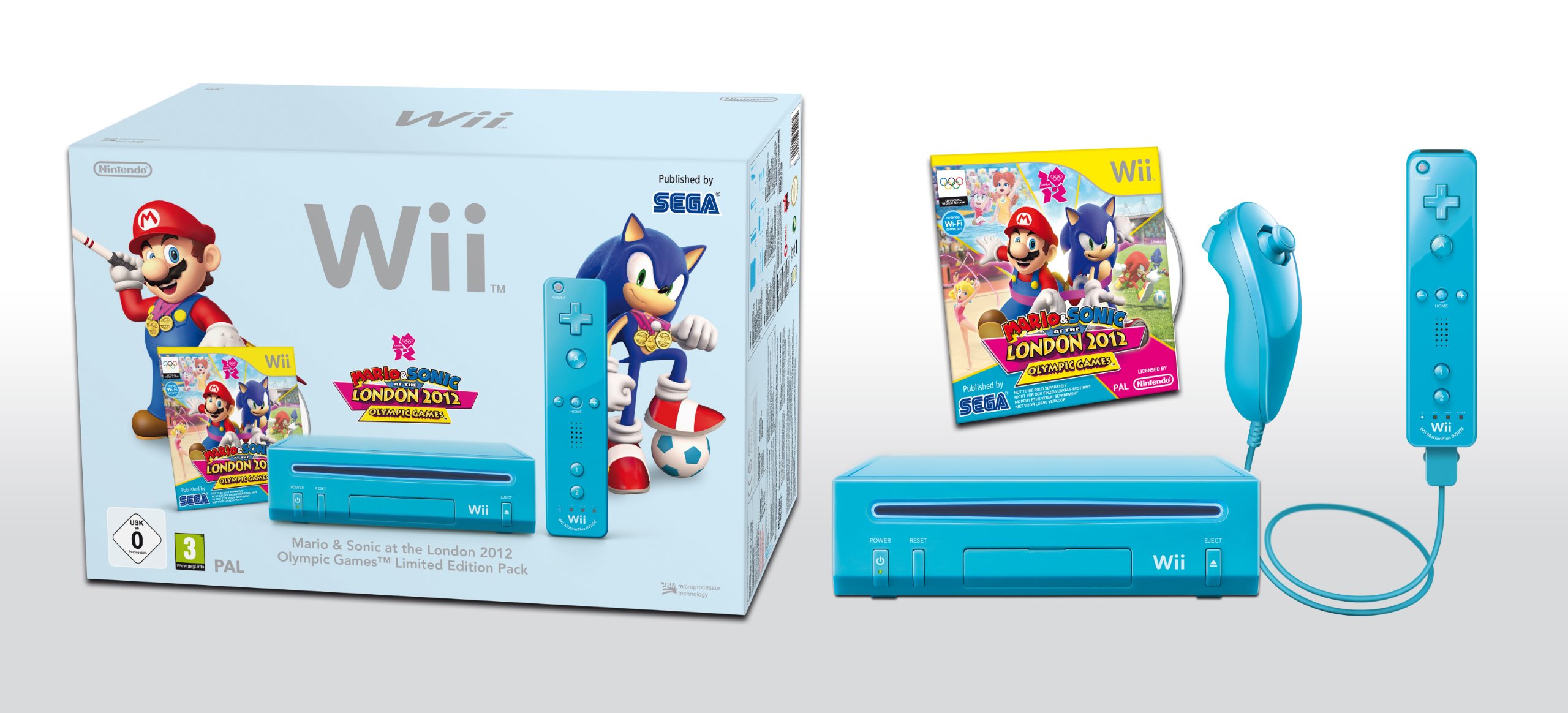 Nintendo Wii Konsole inkl. Mario & Sonic bei den Olympischen