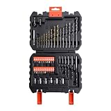 BLACK+DECKER Set 50 Piezas Atornillar y Taladrar
