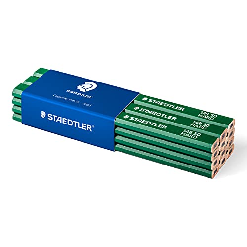 [Prime] Ołówek stolarski STAEDTLER 148 50, 6H, 12 sztuk