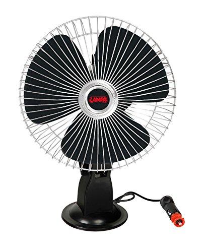 Lampa Chrome-Fan, Ventilatore Con Ventosa D.8-24V