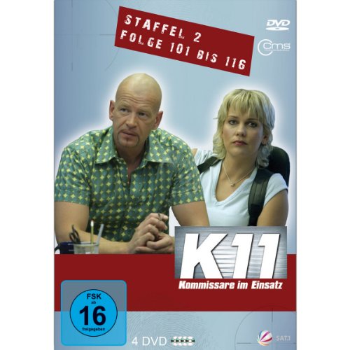 K11 - Kommissare im Einsatz: Staffel 2, Folge 101-116 (4 DVDs)