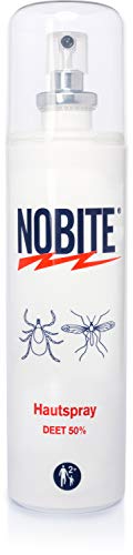 NOBITE Hautspray Insektenabwehrmittel 100 ml – langanhaltender Schutz gegen Mücken für Tropenreisen