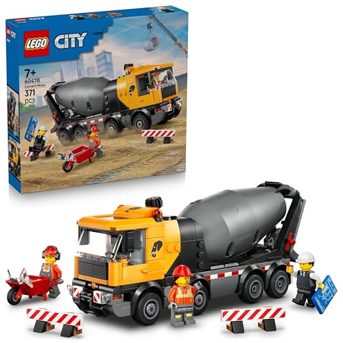 LEGO City, klocki, Betoniarka, 60478. Darmowa dostawa z Prime.