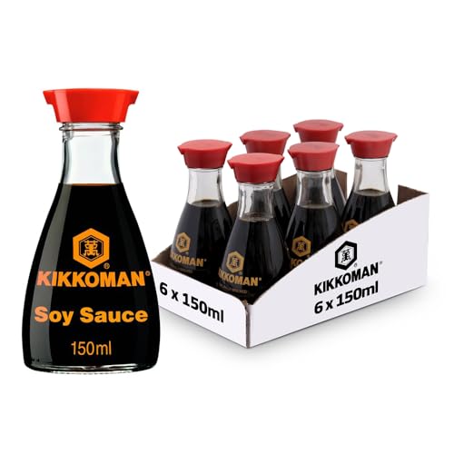 Kikkoman Soy Sauce 150ml (6 Pack)