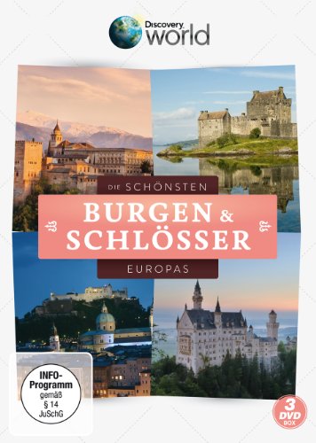 Die schönsten Burgen und Schlösser Europas (3 DVDs)